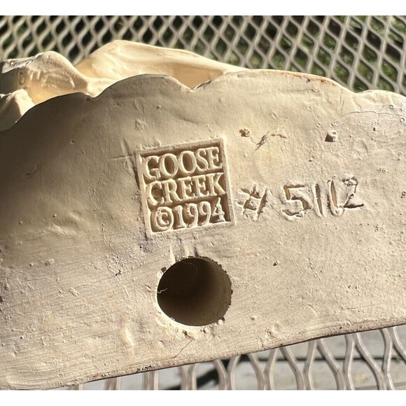 Goose Creek 1994 Angel Wall/Pole Garden Pocket Planter Resin Holiday Boho Celtic - Picture 8 of 8